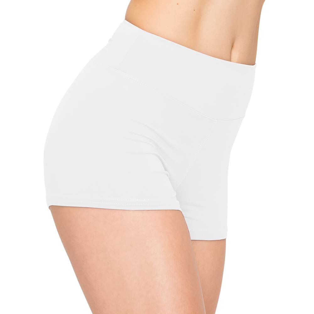 ALWAYS Women’s High-Waisted Stretch Biker Shorts