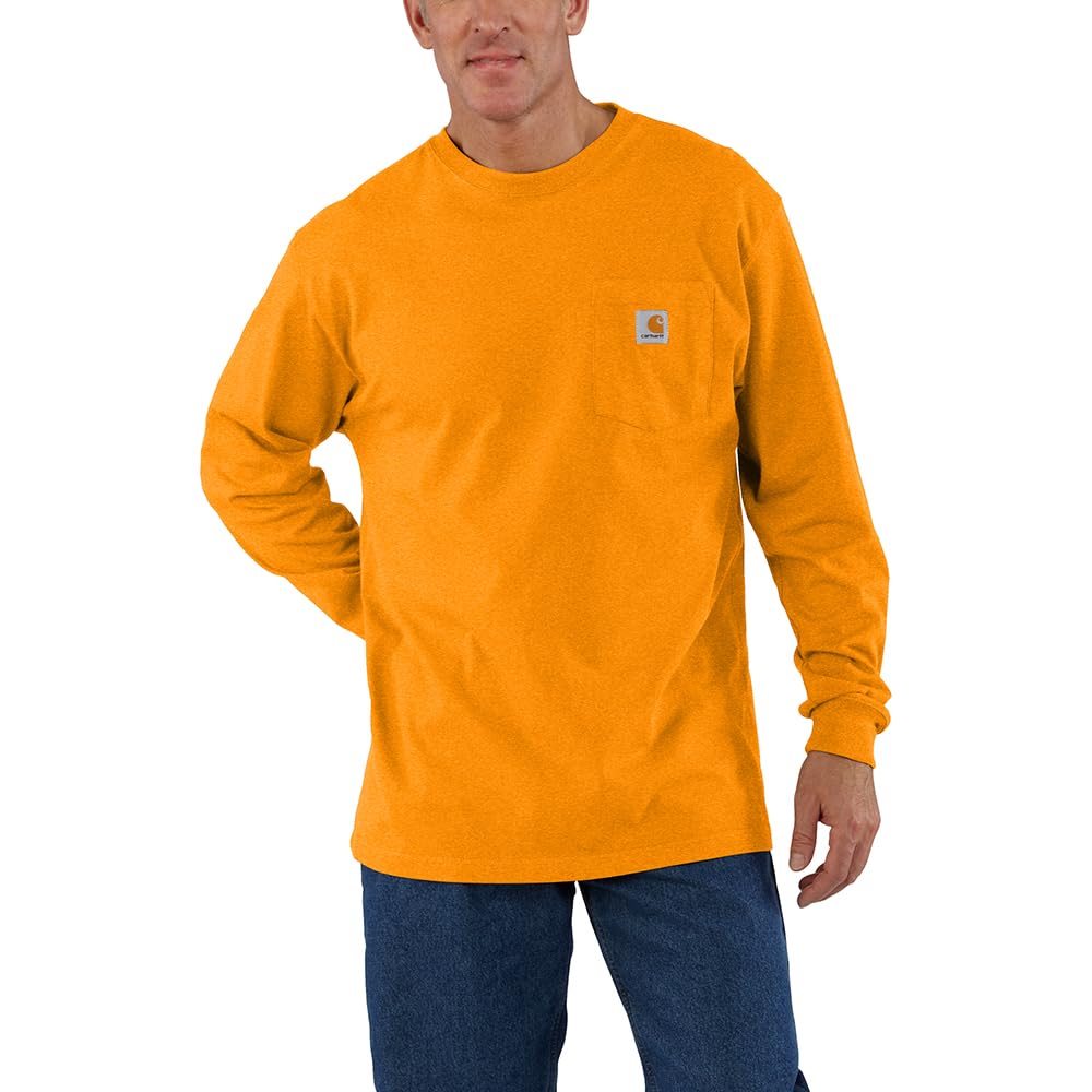 Carhartt Men’s Dearborn Loose Fit Long Sleeve Pocket Tee