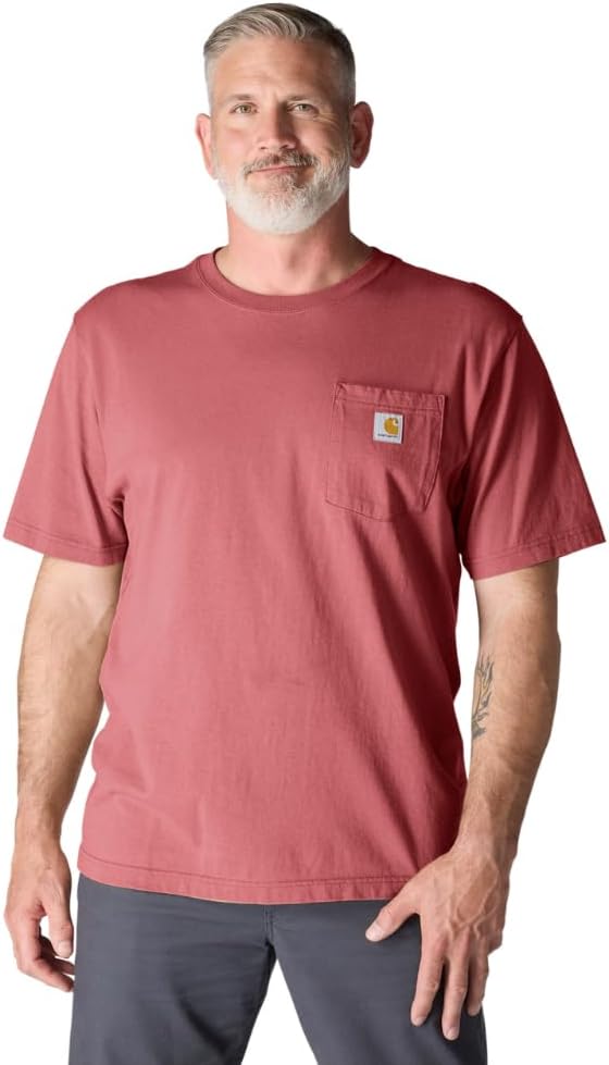 Carhartt Men’s K87 Loose Fit Heavyweight Pocket T-Shirt