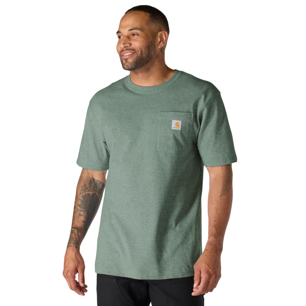 Carhartt Men’s K87 Loose Fit Heavyweight Pocket T-Shirt
