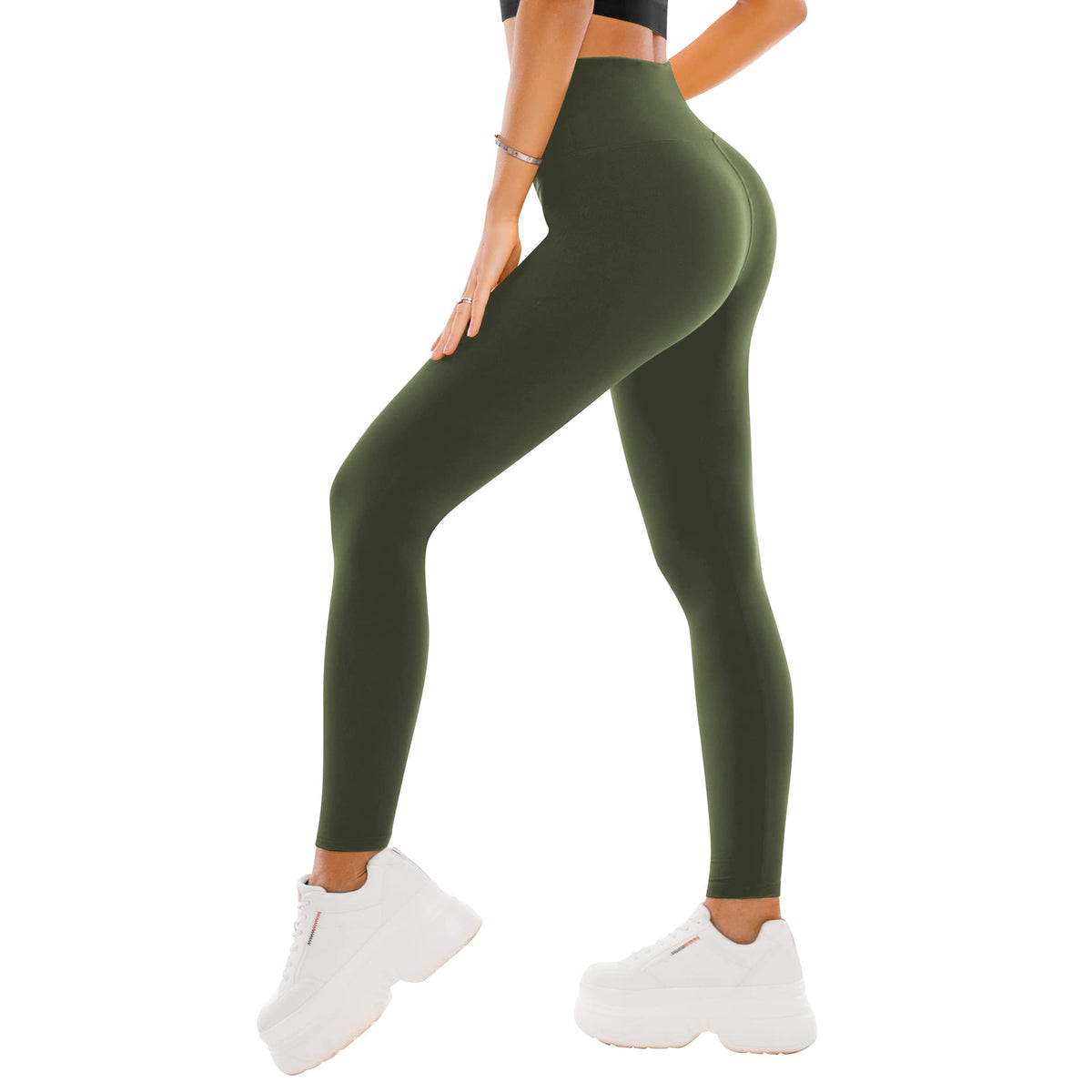 SINOPHANT Women’s High-Waisted Stretch Leggings