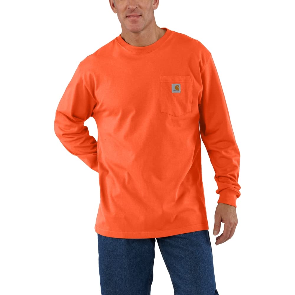 Carhartt Men’s Dearborn Loose Fit Long Sleeve Pocket Tee