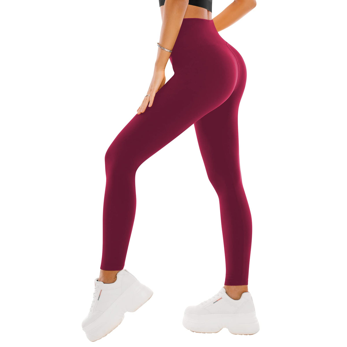 SINOPHANT Women’s High-Waisted Stretch Leggings