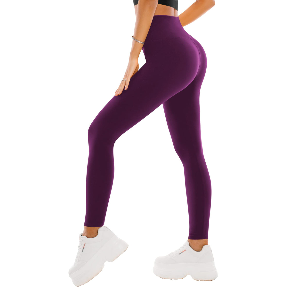 SINOPHANT Women’s High-Waisted Stretch Leggings
