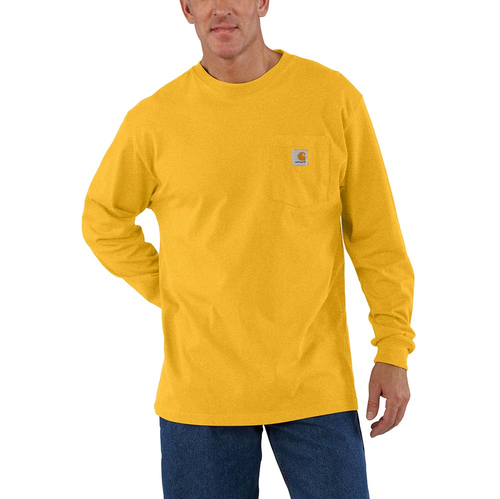 Carhartt Men’s Dearborn Loose Fit Long Sleeve Pocket Tee