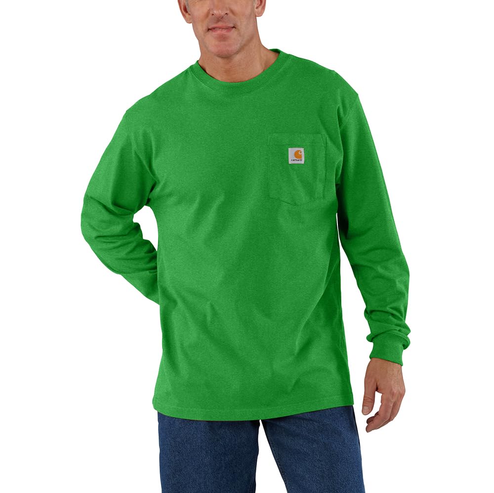 Carhartt Men’s Dearborn Loose Fit Long Sleeve Pocket Tee