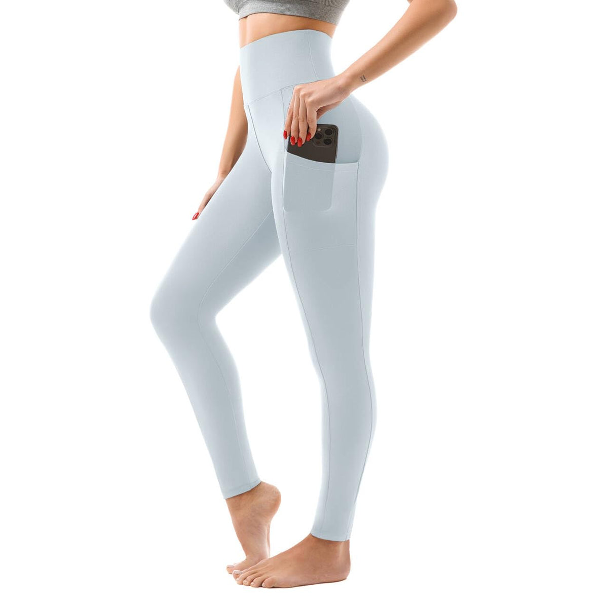 SINOPHANT Women’s High-Waisted Leggings with Pockets