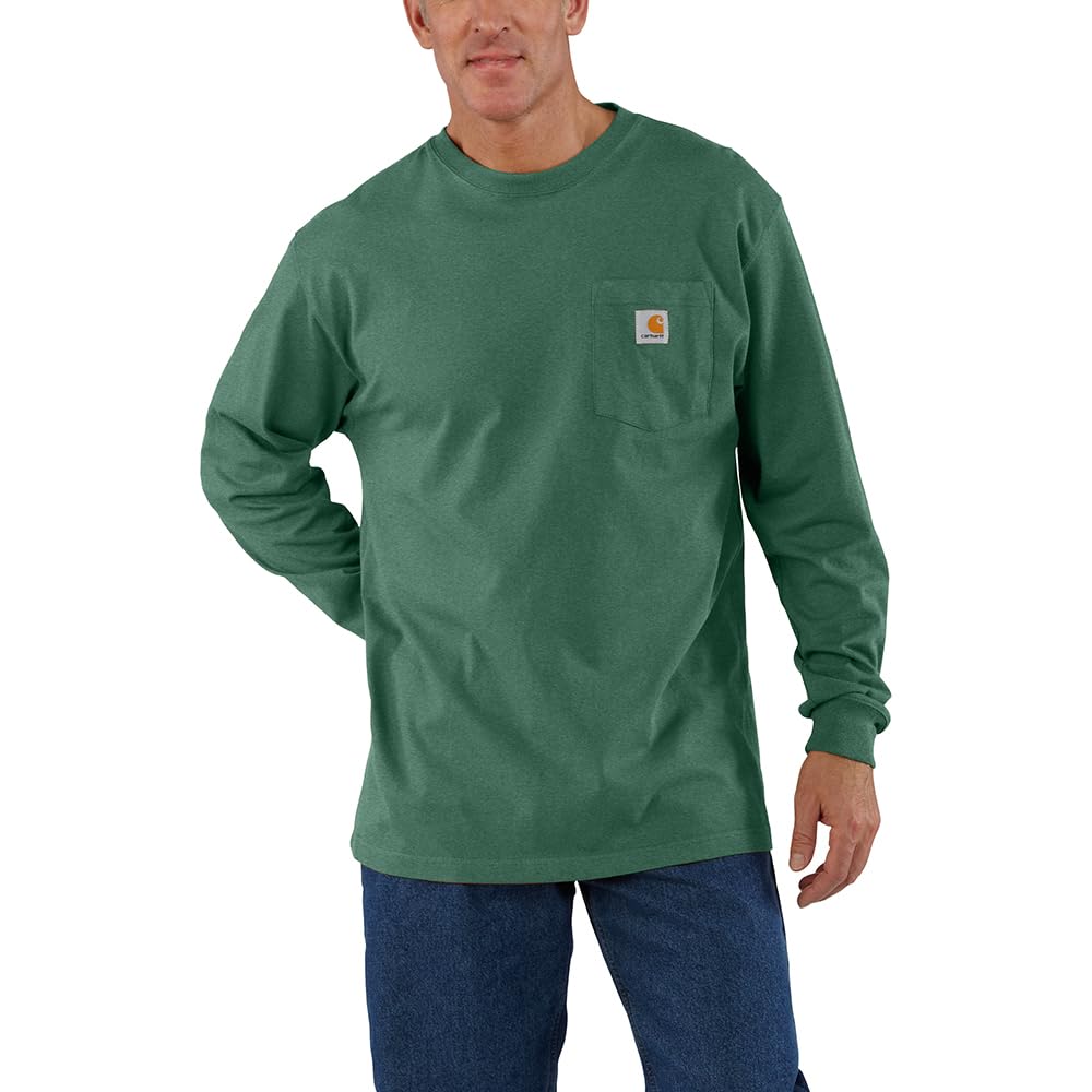 Carhartt Men’s Dearborn Loose Fit Long Sleeve Pocket Tee