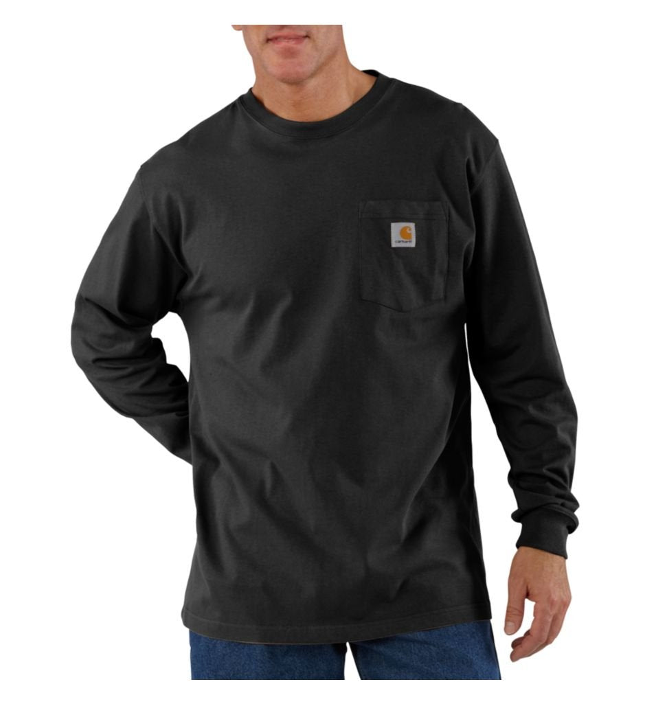Carhartt Men’s Dearborn Loose Fit Long Sleeve Pocket Tee