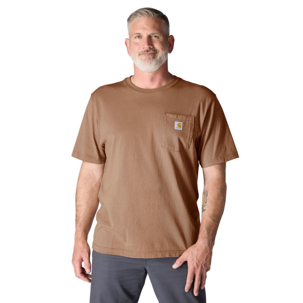 Carhartt Men’s K87 Loose Fit Heavyweight Pocket T-Shirt