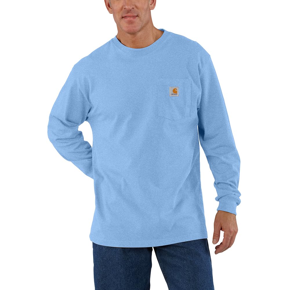 Carhartt Men’s Dearborn Loose Fit Long Sleeve Pocket Tee