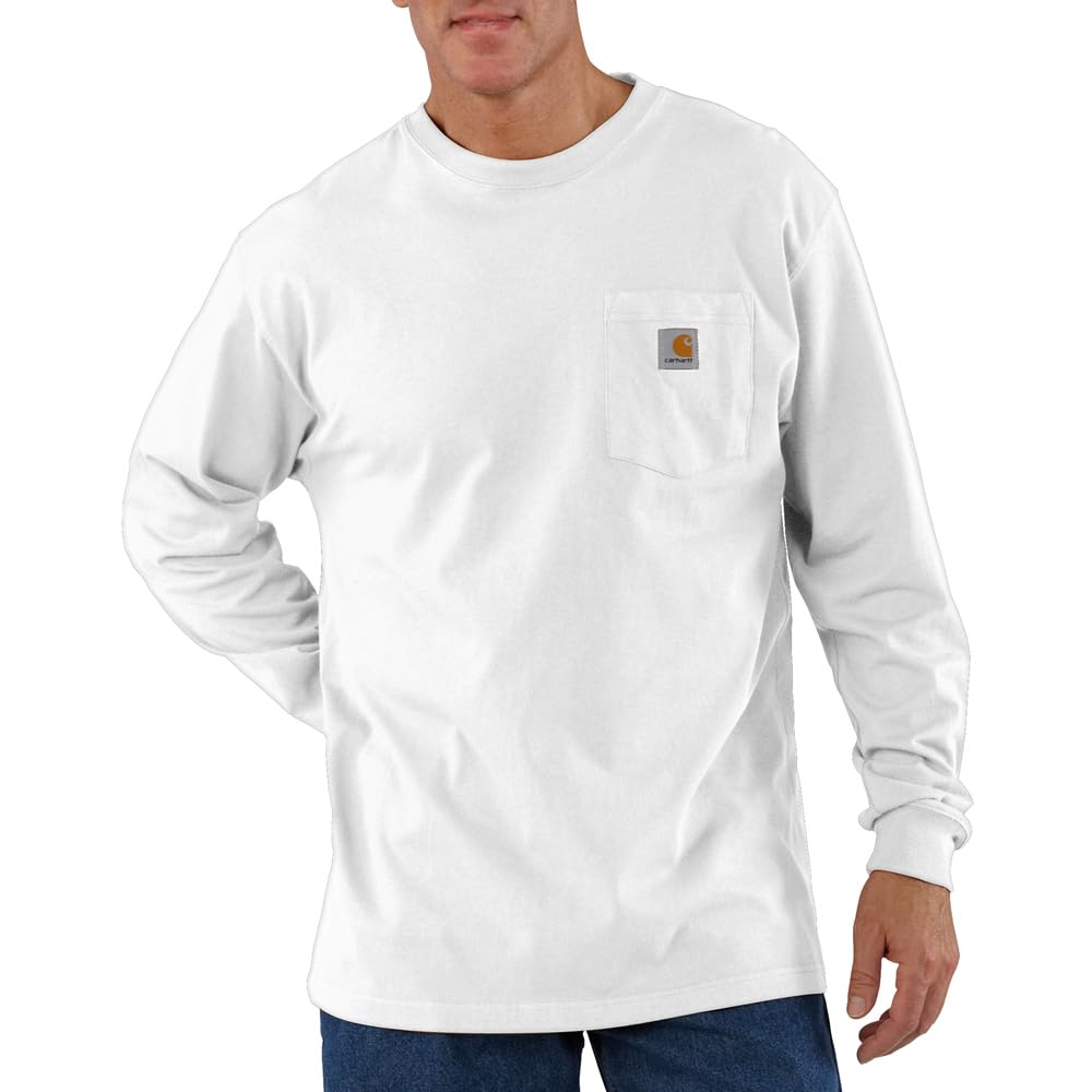 Carhartt Men’s Dearborn Loose Fit Long Sleeve Pocket Tee
