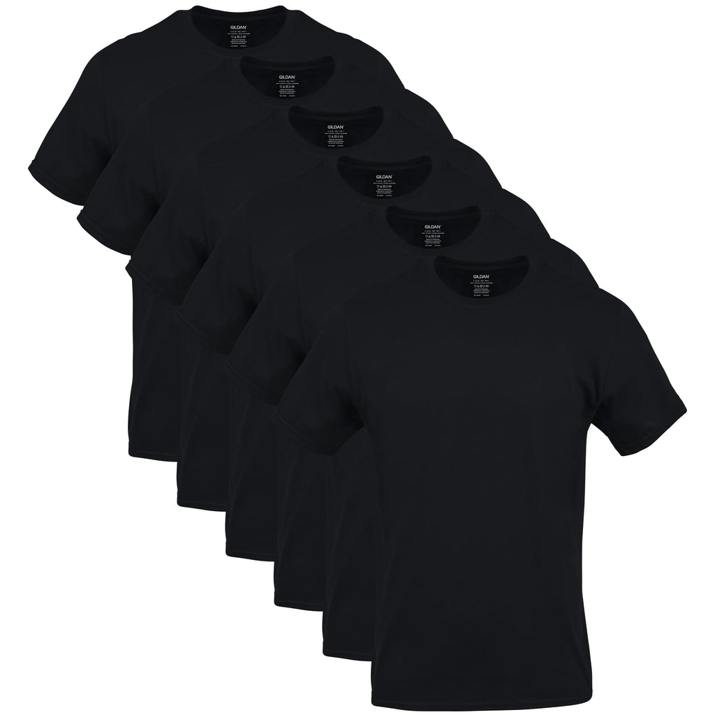 Gildan Men’s Cotton Crewneck T-Shirts, Multipack