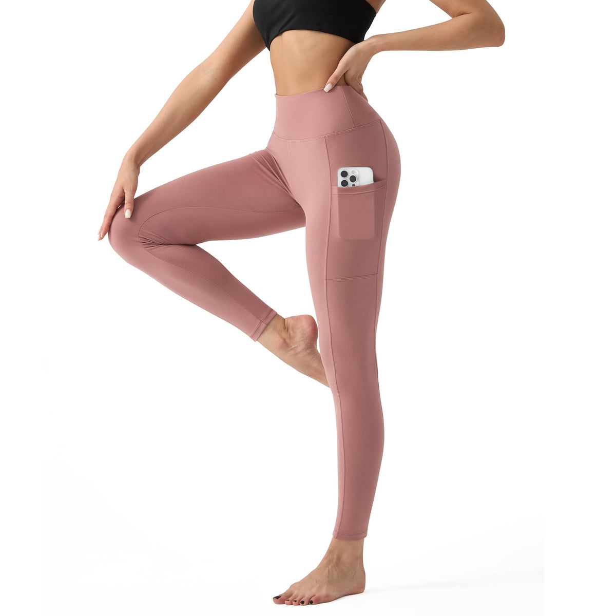 YUDSUD Women’s High-Waisted Stretch Leggings