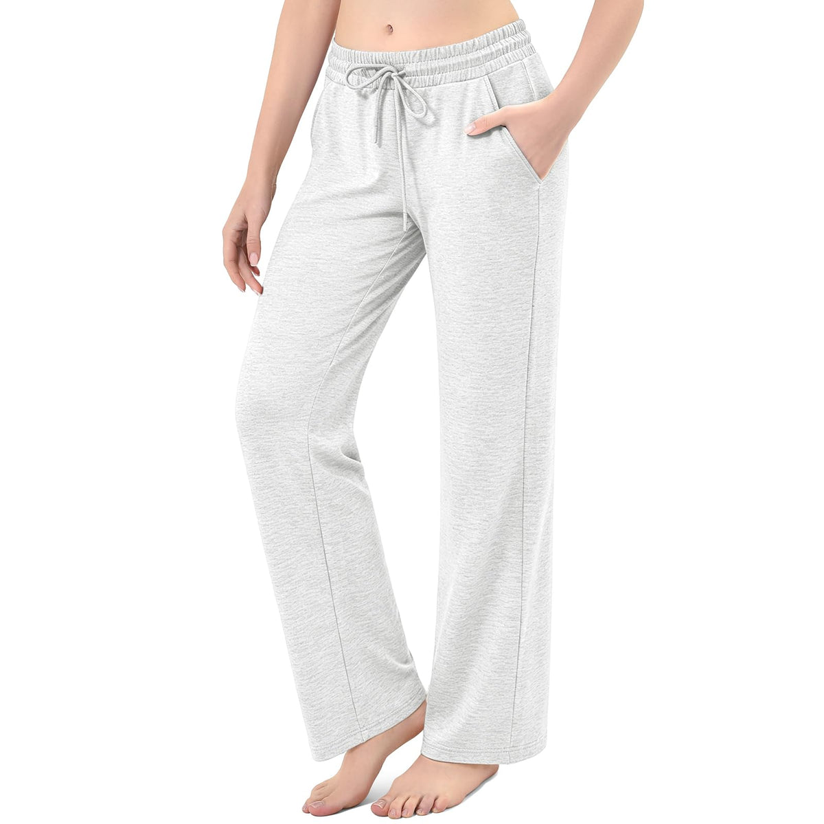 Stanpetix Women’s Loose Straight-Leg Pants with Pockets