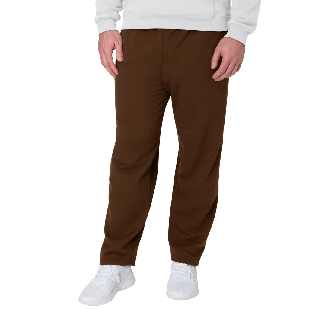Hanes Men’s EcoSmart Open-Hem Fleece Sweatpants
