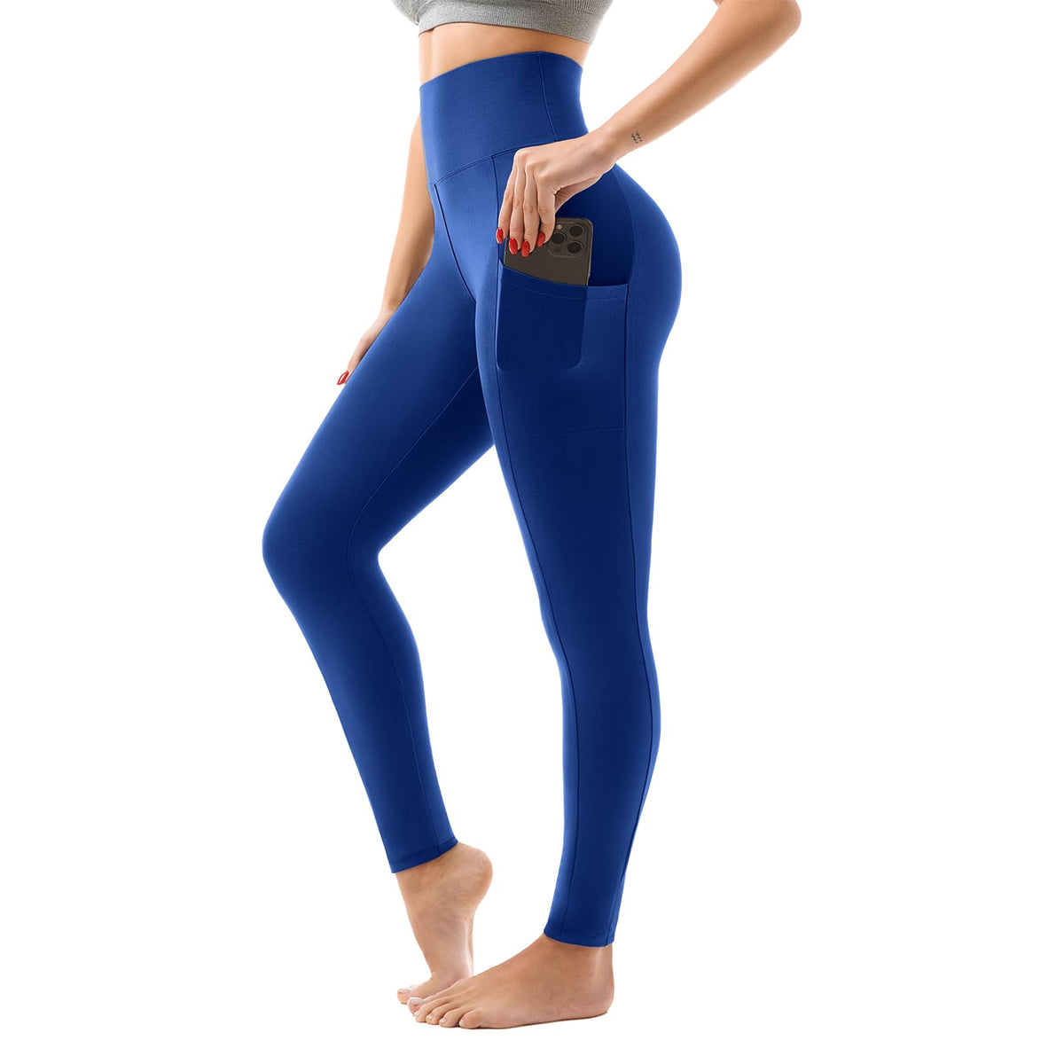 SINOPHANT Women’s High-Waisted Leggings with Pockets