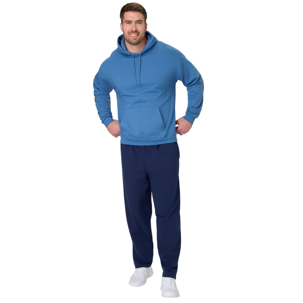Hanes Men’s EcoSmart Open-Hem Fleece Sweatpants
