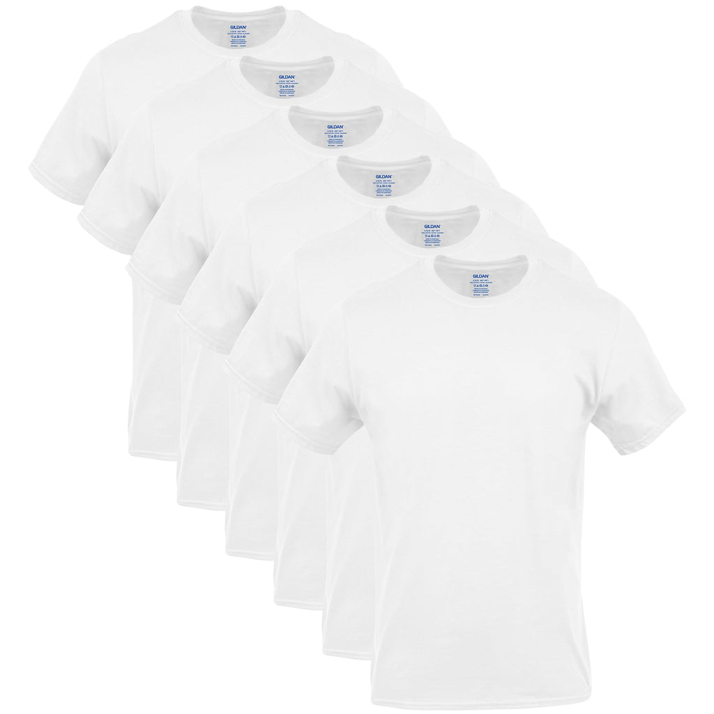 Gildan Men’s Cotton Crewneck T-Shirts, Multipack
