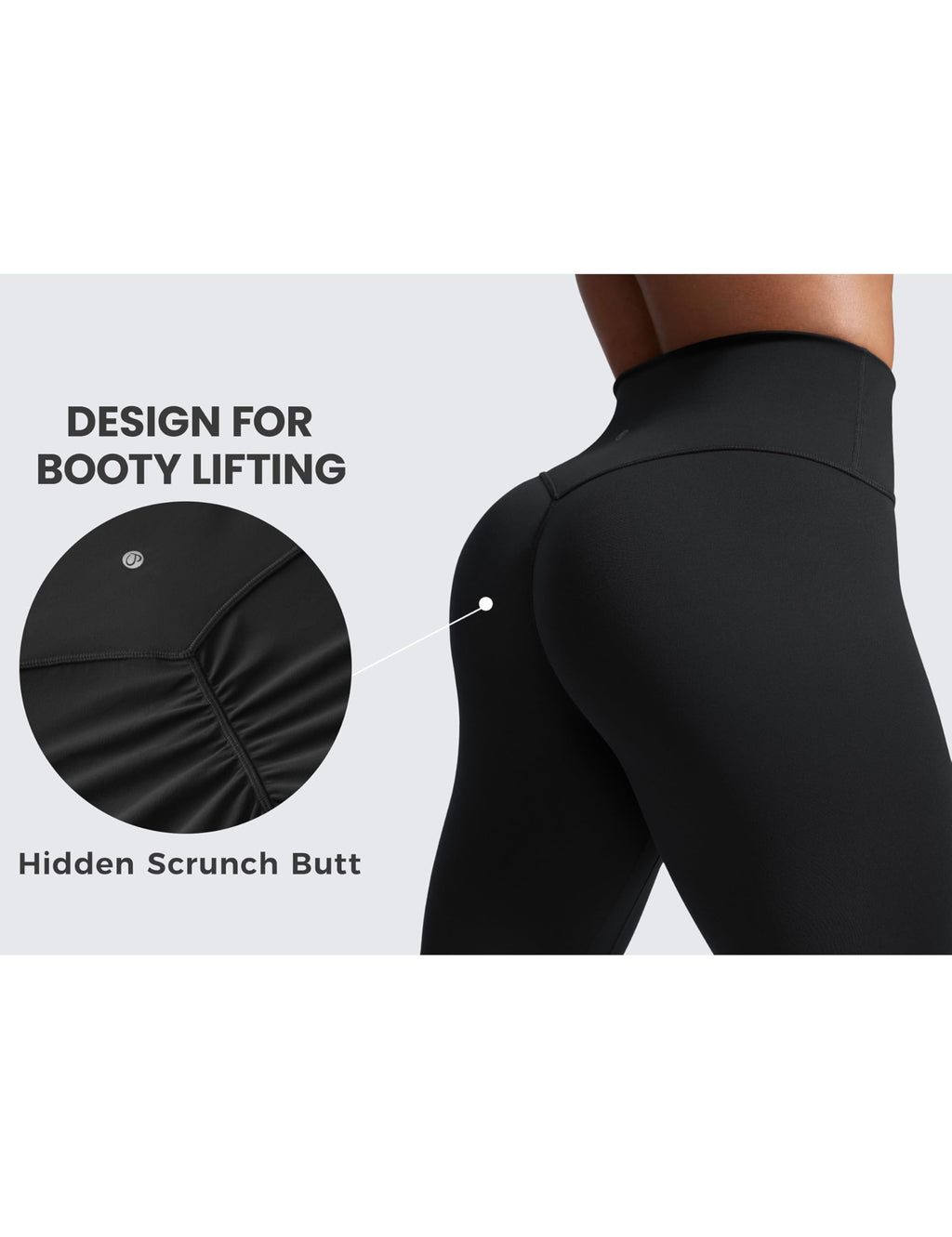 CRZ YOGA Women’s Secretsculpt High-Rise Leggings, 25-Inch