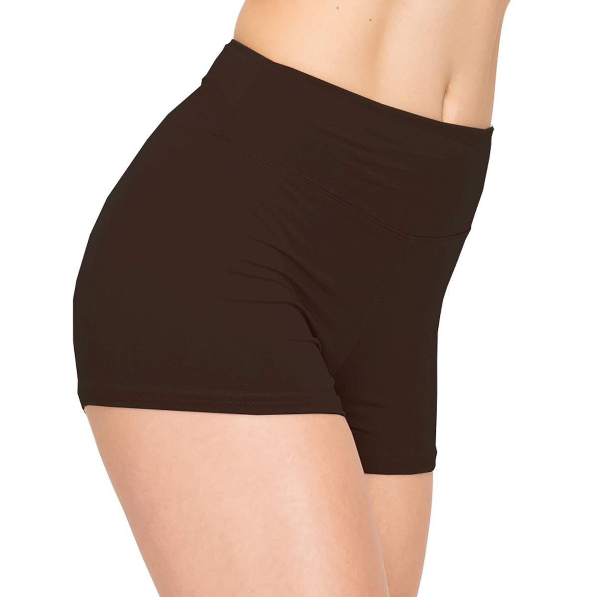 ALWAYS Women’s High-Waisted Stretch Biker Shorts