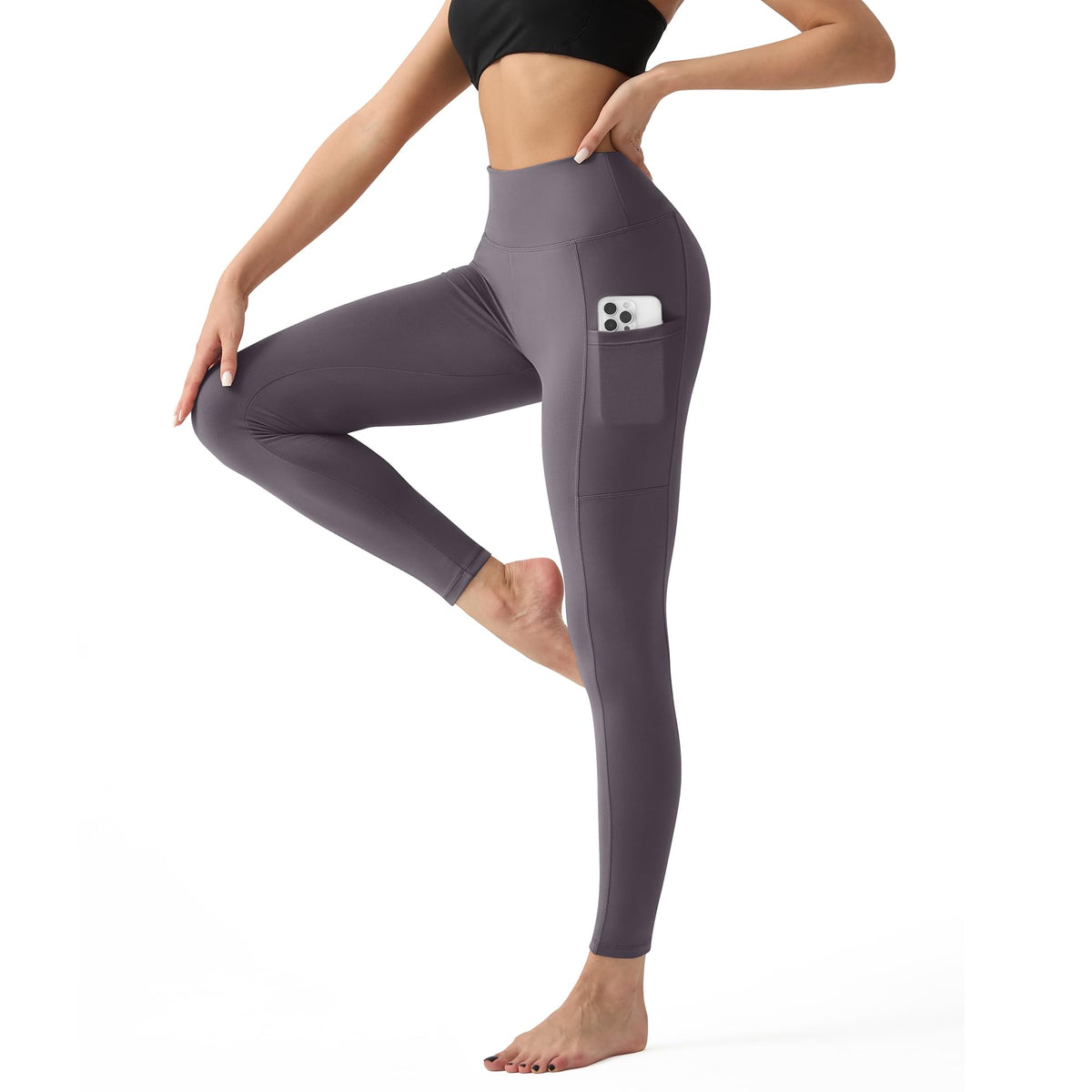 YUDSUD Women’s High-Waisted Stretch Leggings
