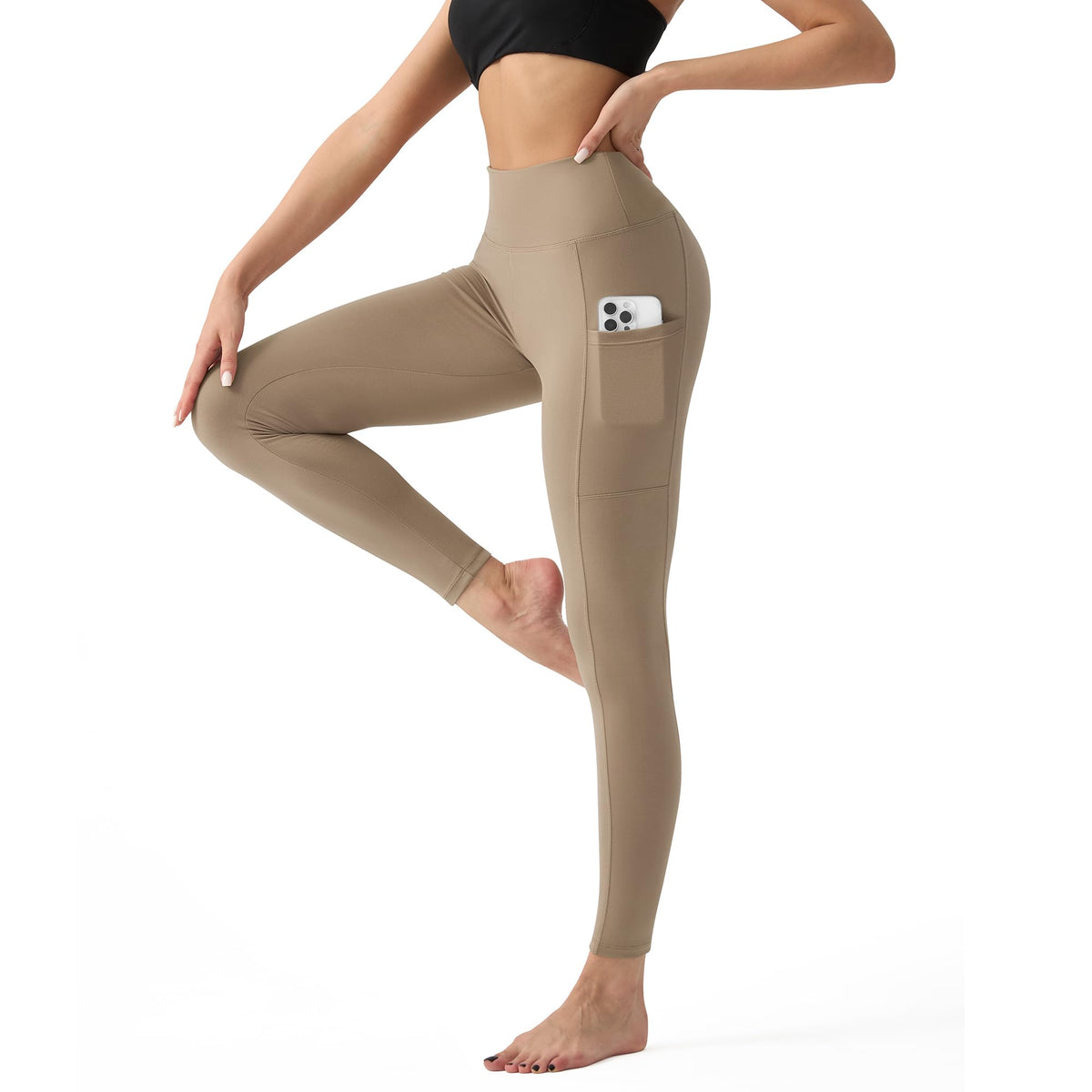 YUDSUD Women’s High-Waisted Stretch Leggings