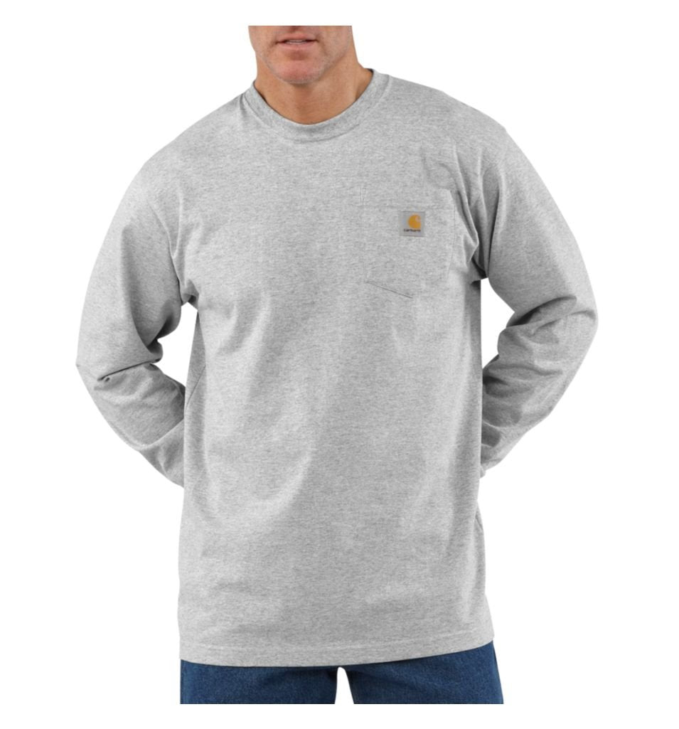Carhartt Men’s Dearborn Loose Fit Long Sleeve Pocket Tee