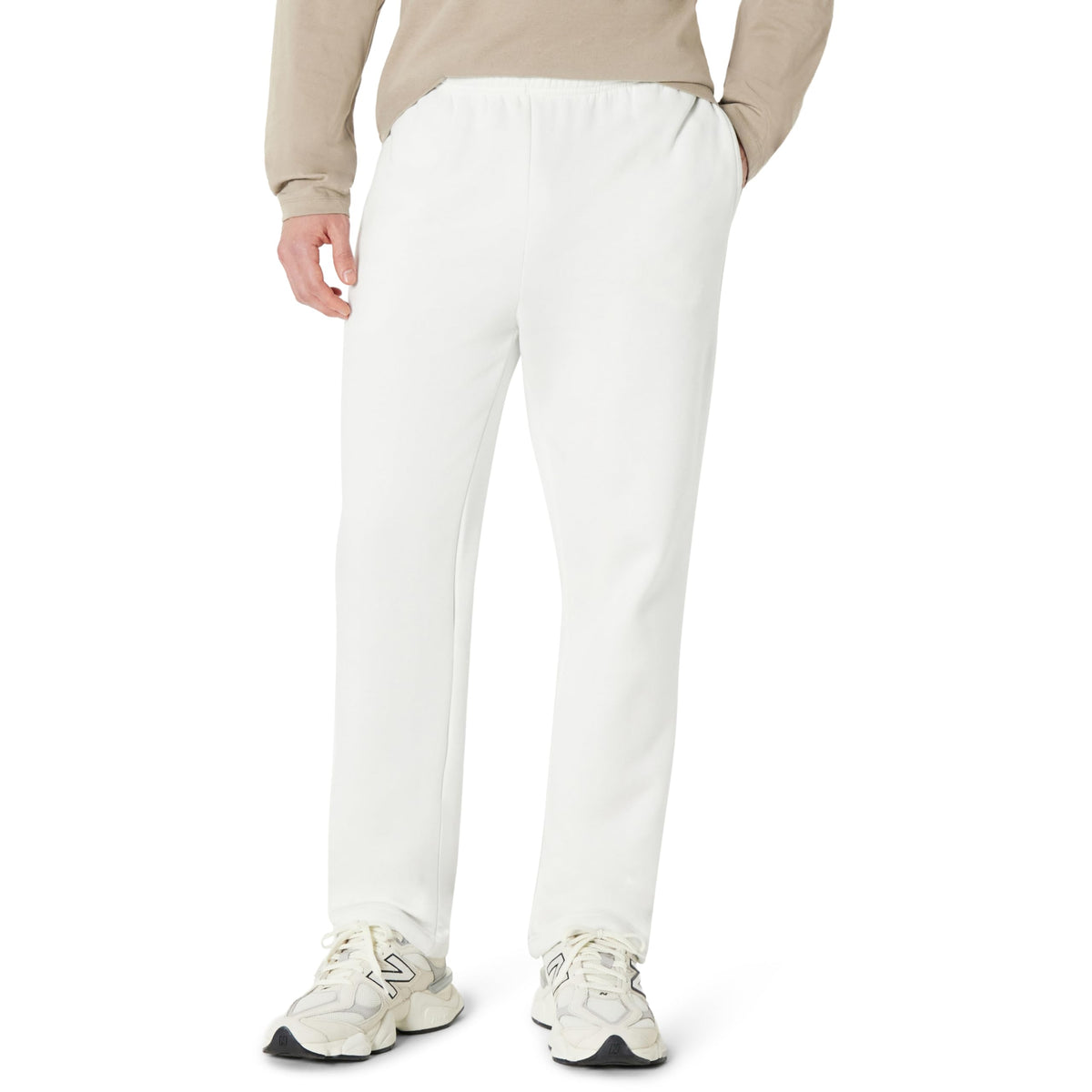 Amazon Essentials Men’s Open-Bottom Fleece Sweatpants