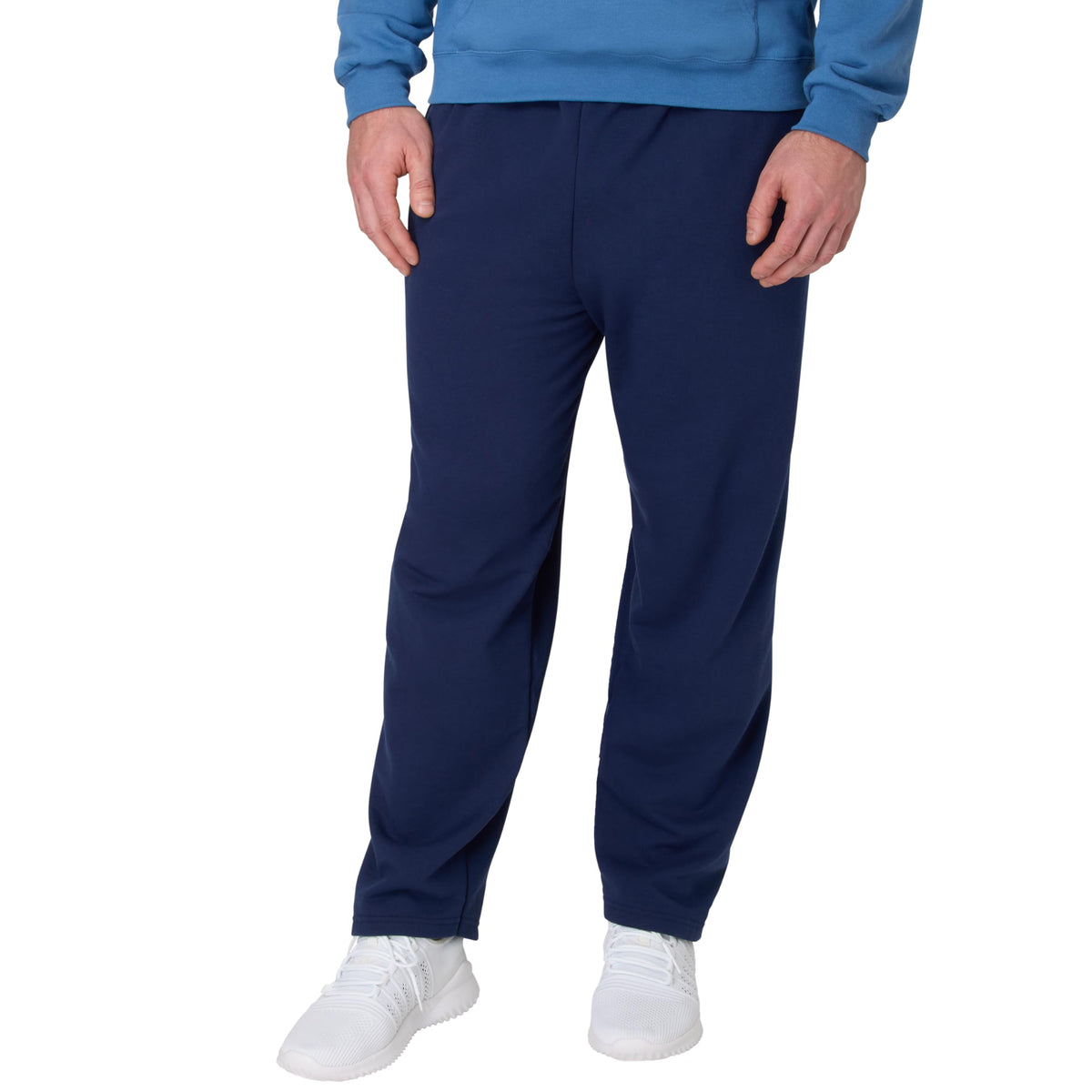Hanes Men’s EcoSmart Open-Hem Fleece Sweatpants