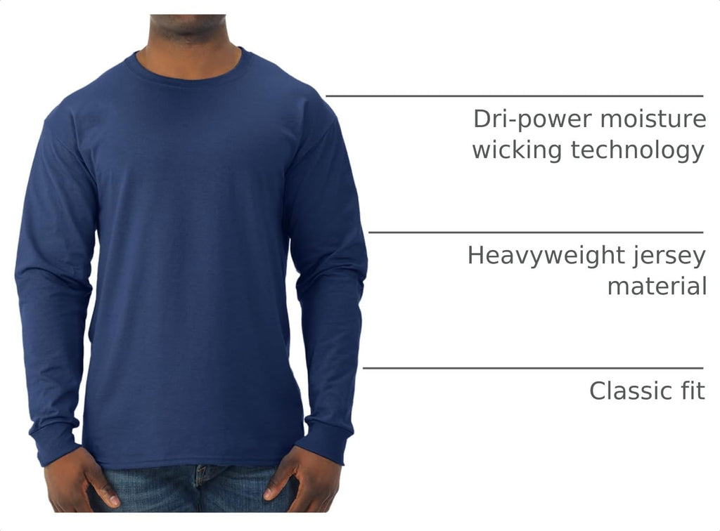 Jerzees Men’s Dri-Power Long Sleeve Tee