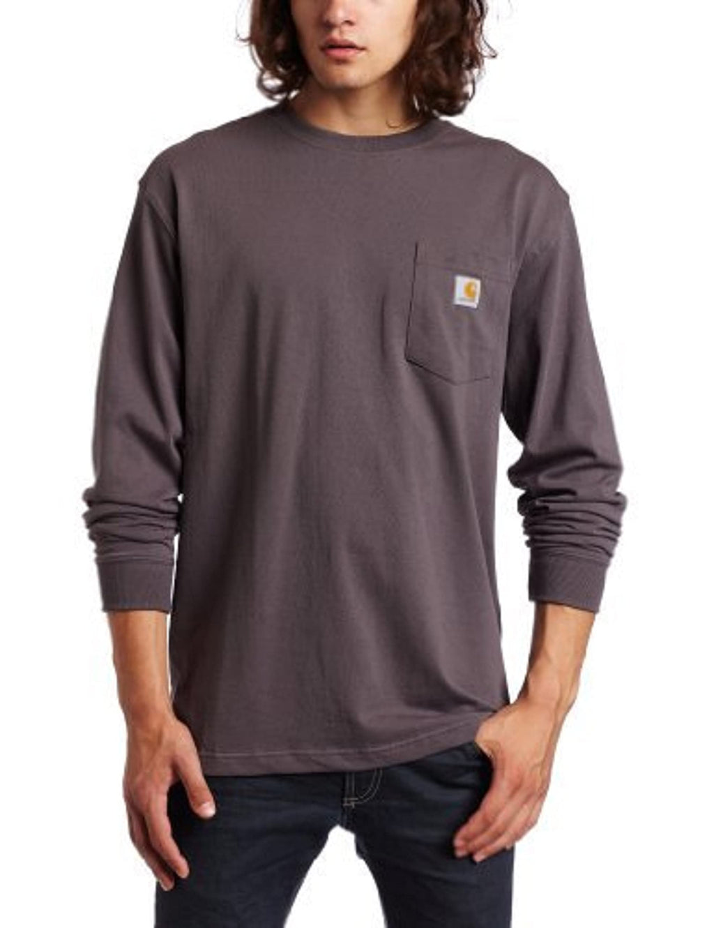 Carhartt Men’s Dearborn Loose Fit Long Sleeve Pocket Tee
