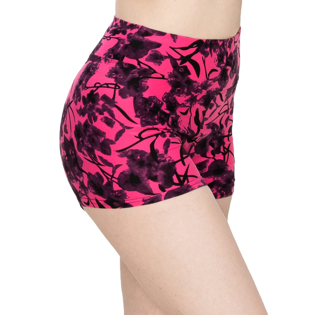 ALWAYS Women’s High-Waisted Stretch Biker Shorts