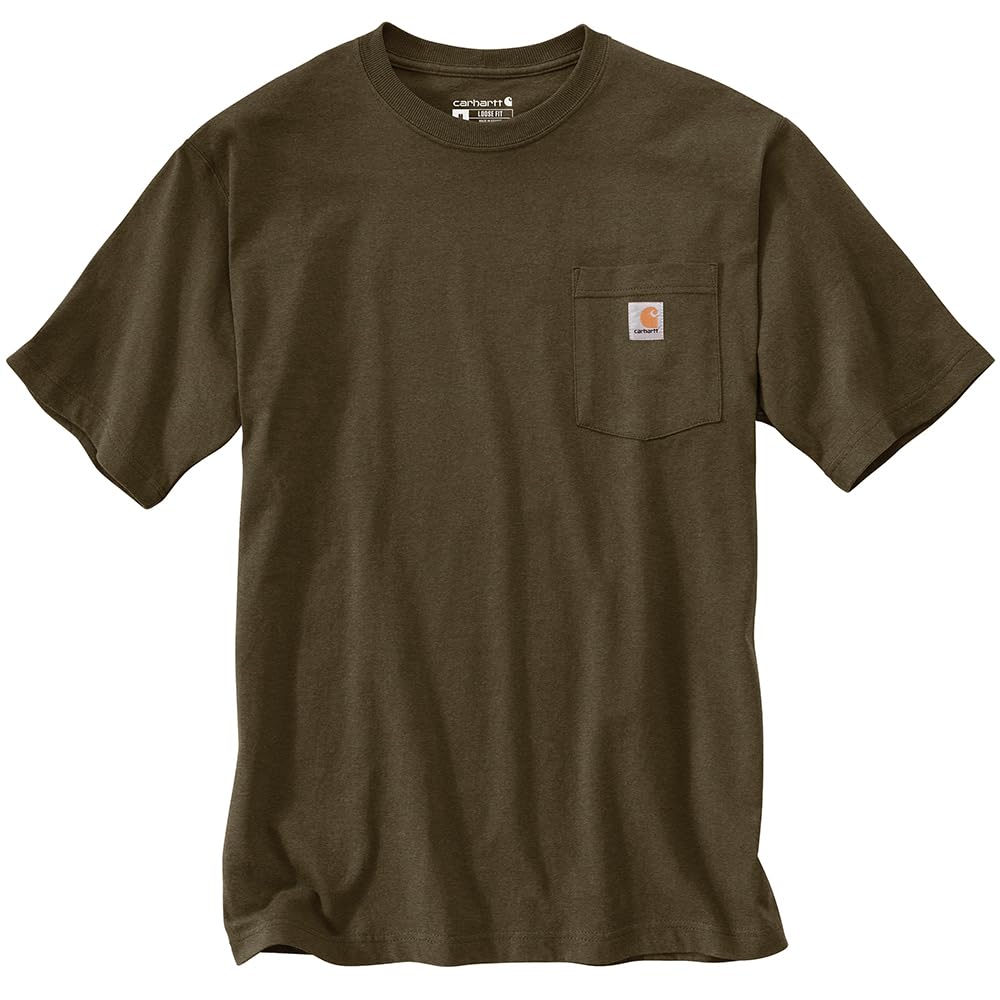 Carhartt Men’s K87 Loose Fit Heavyweight Pocket T-Shirt