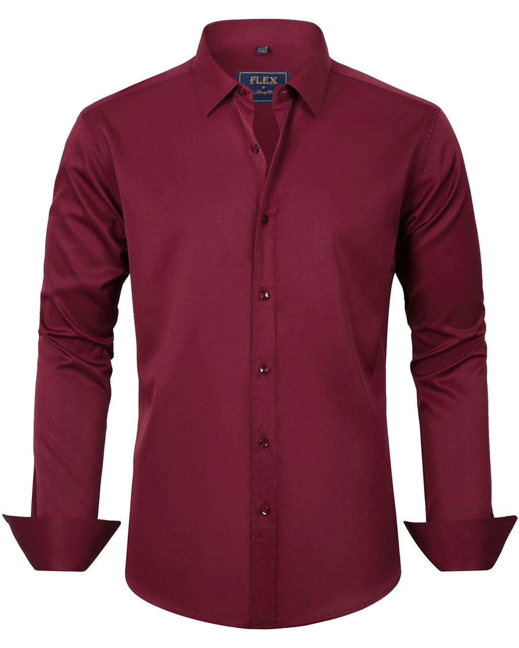 J.VER Men’s Long Sleeve Stretch Dress Shirt