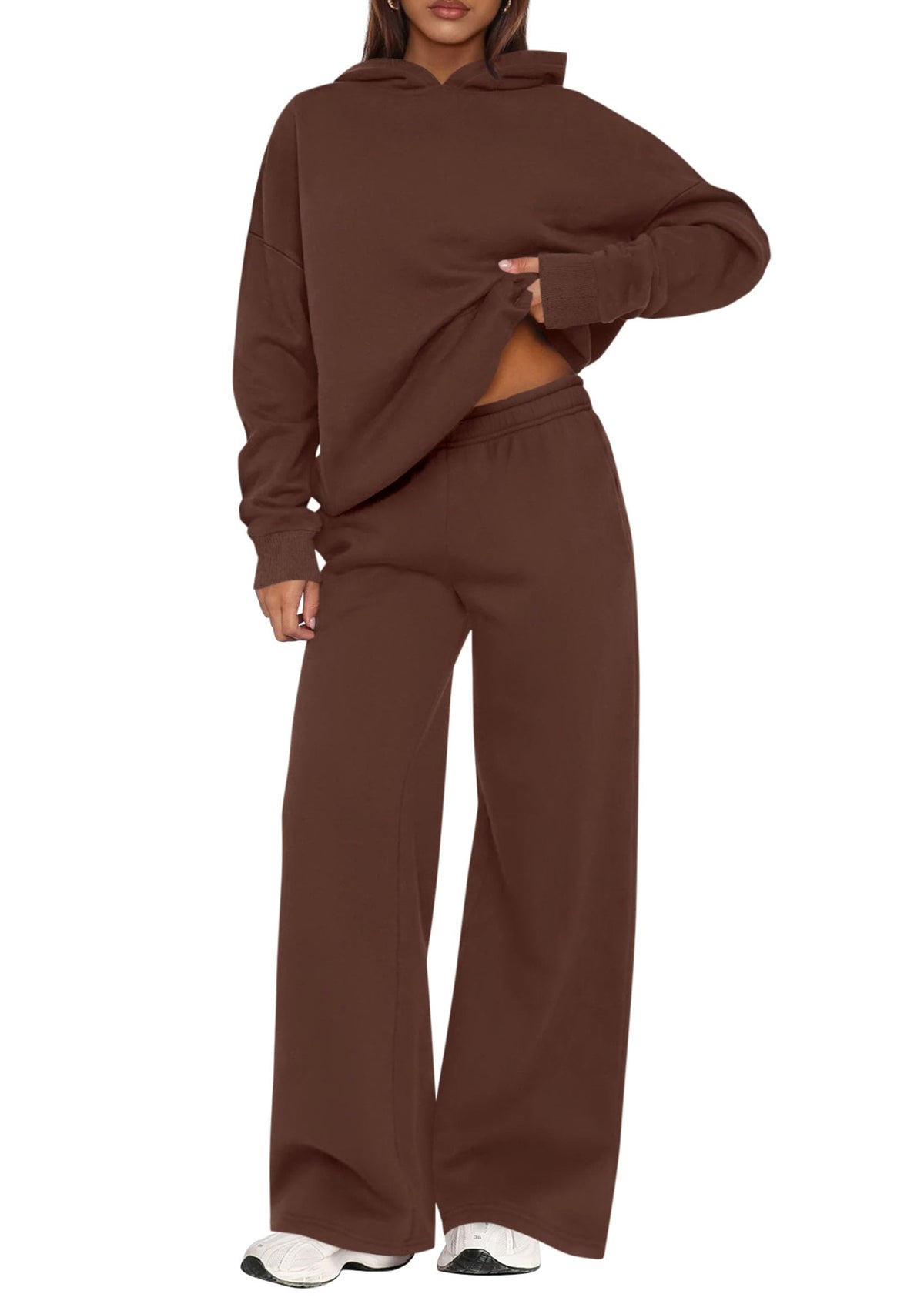 PRETTYGARDEN Women’s Hoodie & Wide-Leg Pants Lounge Set