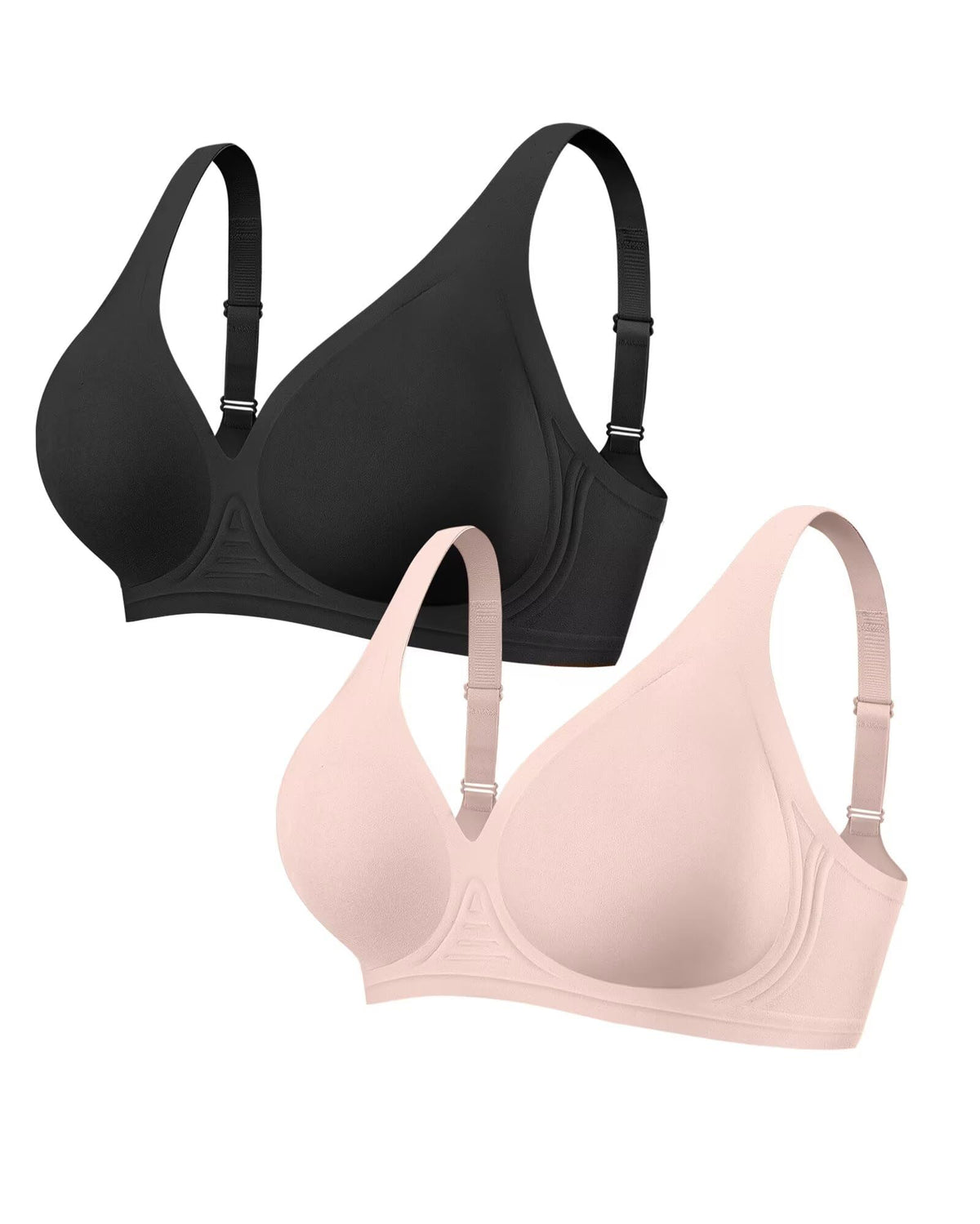 Vertvie Women’s Wireless Plunge Jelly Bra