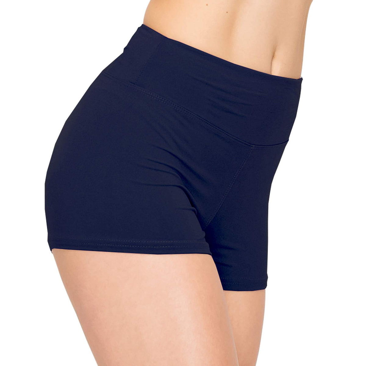 ALWAYS Women’s High-Waisted Stretch Biker Shorts