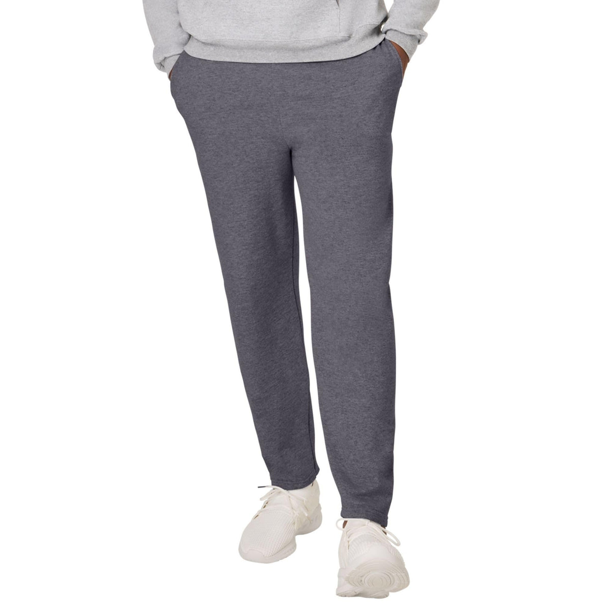 Hanes Men’s EcoSmart Open-Hem Fleece Sweatpants