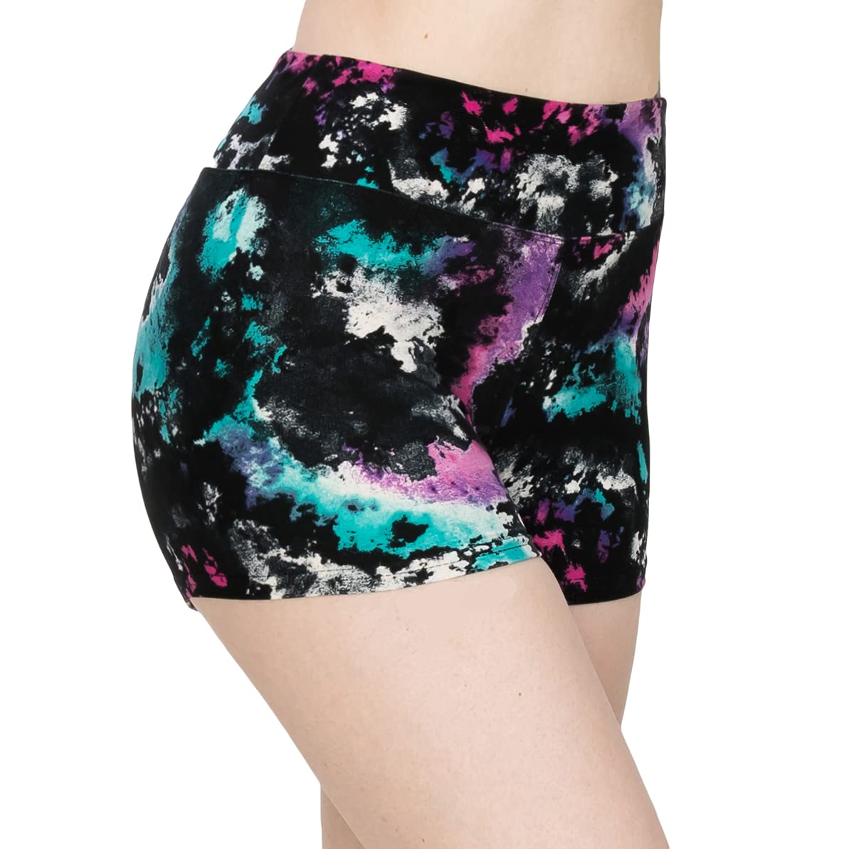 ALWAYS Women’s High-Waisted Stretch Biker Shorts
