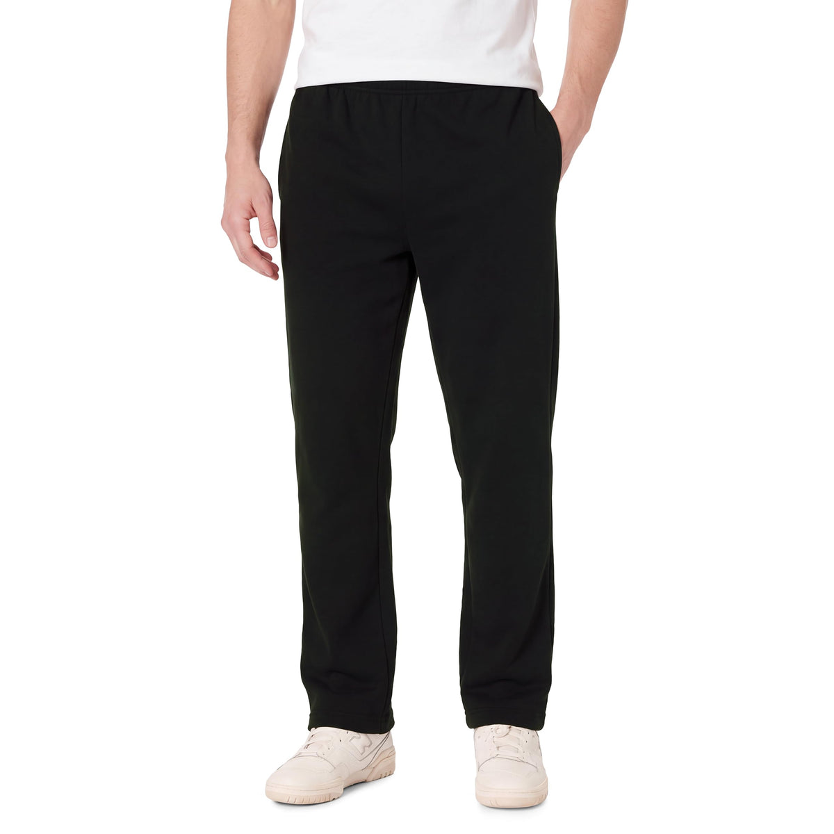 Amazon Essentials Men’s Open-Bottom Fleece Sweatpants