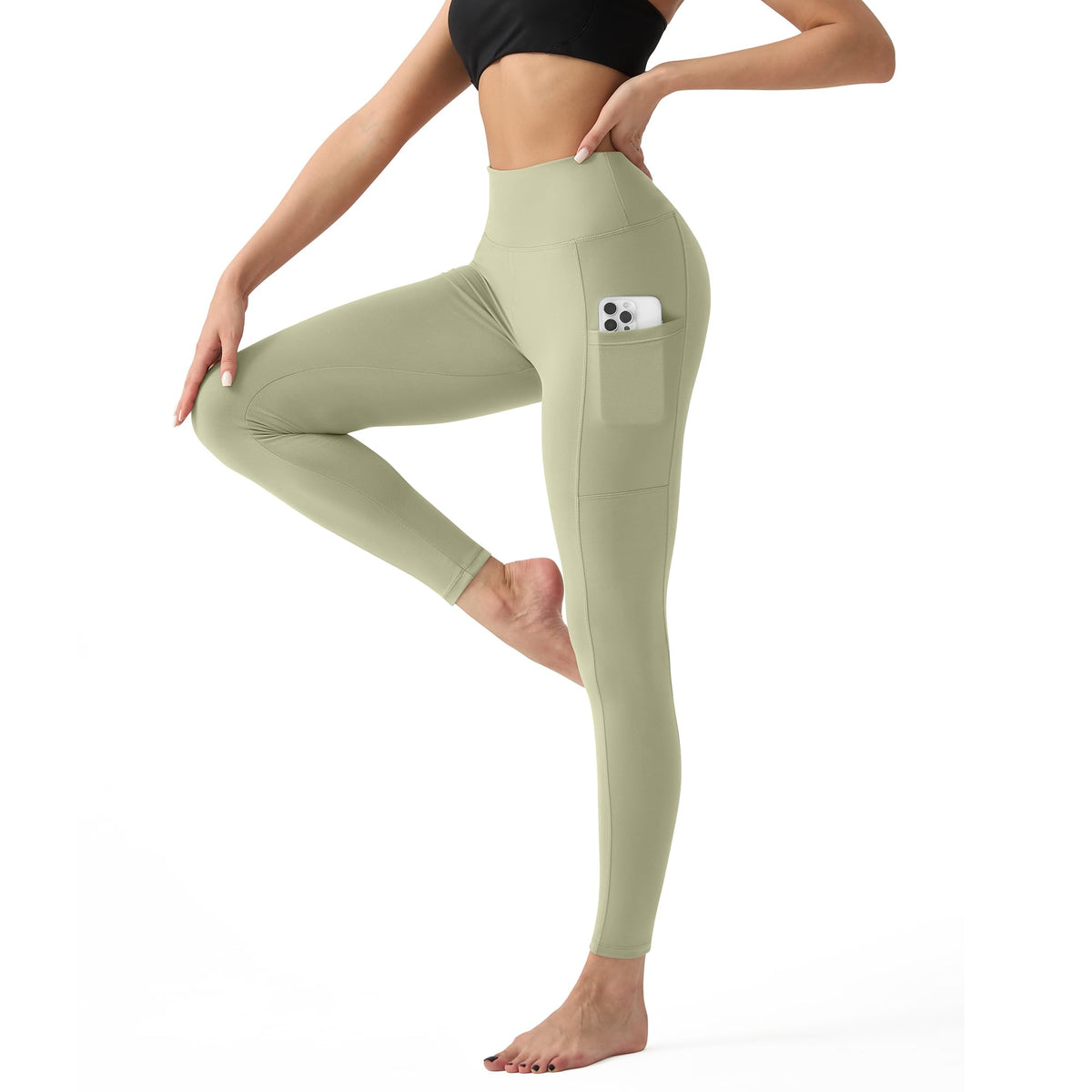 YUDSUD Women’s High-Waisted Stretch Leggings