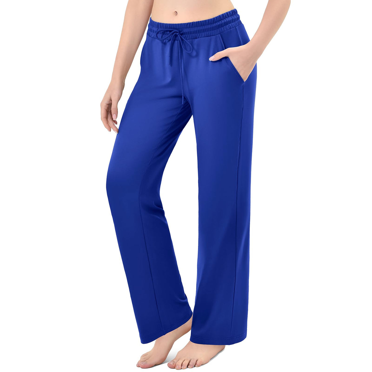 Stanpetix Women’s Loose Straight-Leg Pants with Pockets