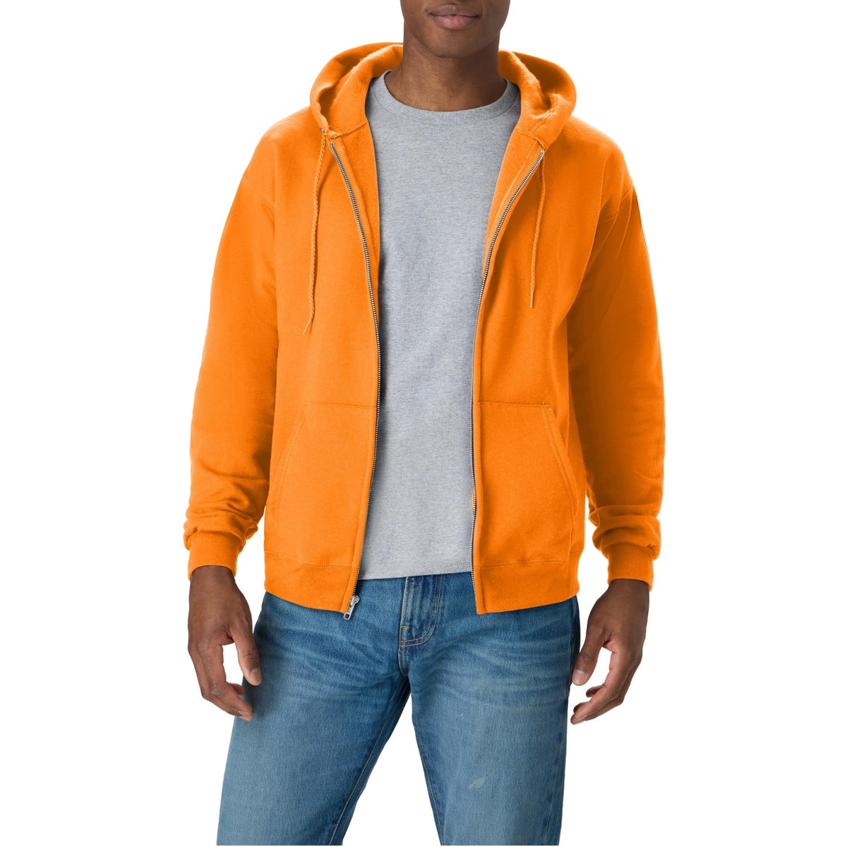 Hanes Men’s EcoSmart Fleece Full-Zip Hoodie