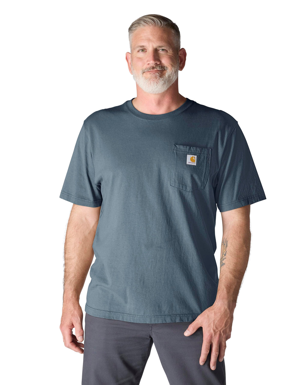 Carhartt Men’s K87 Loose Fit Heavyweight Pocket T-Shirt