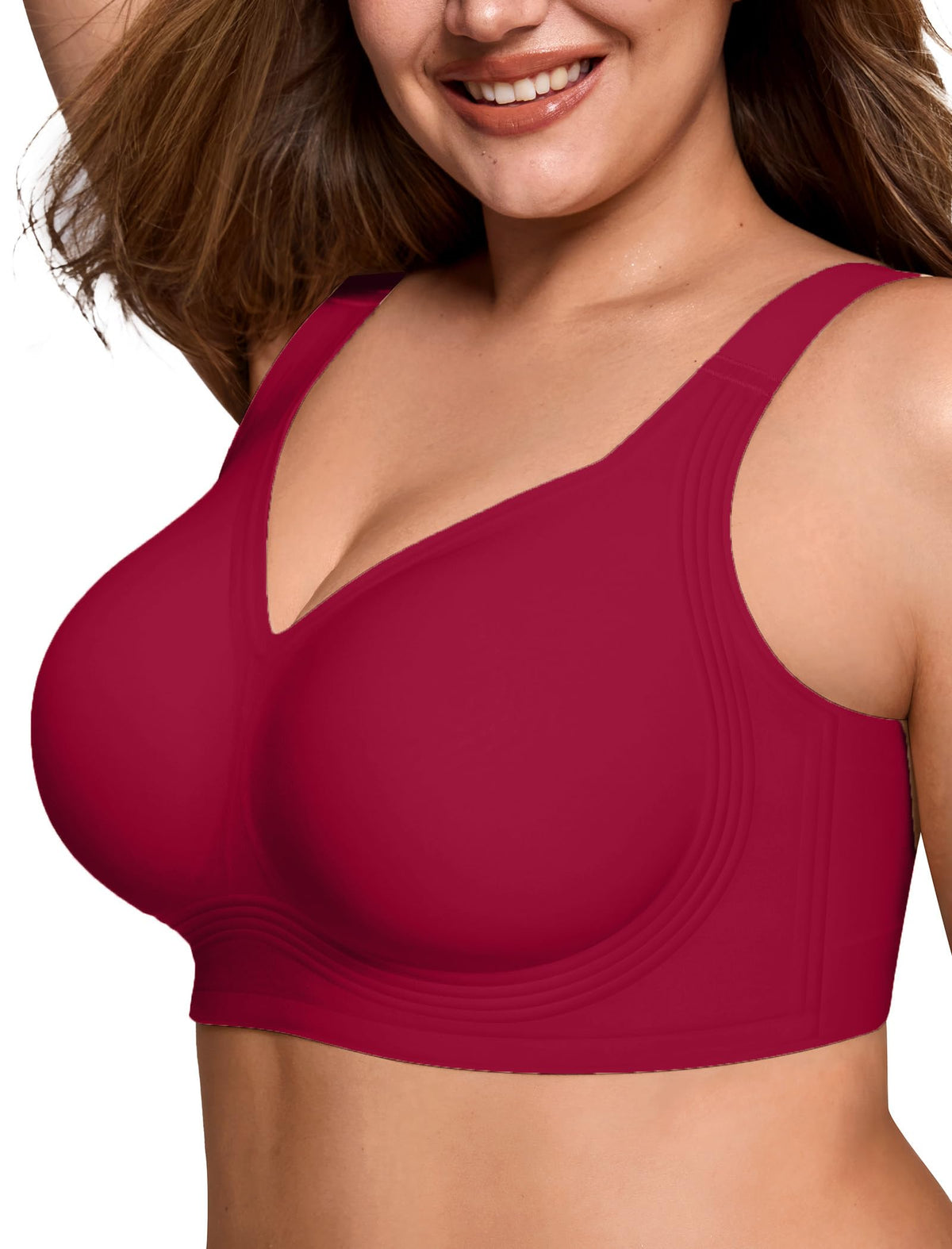 LetsJoli Women’s Full-Coverage Wireless Jelly Bra