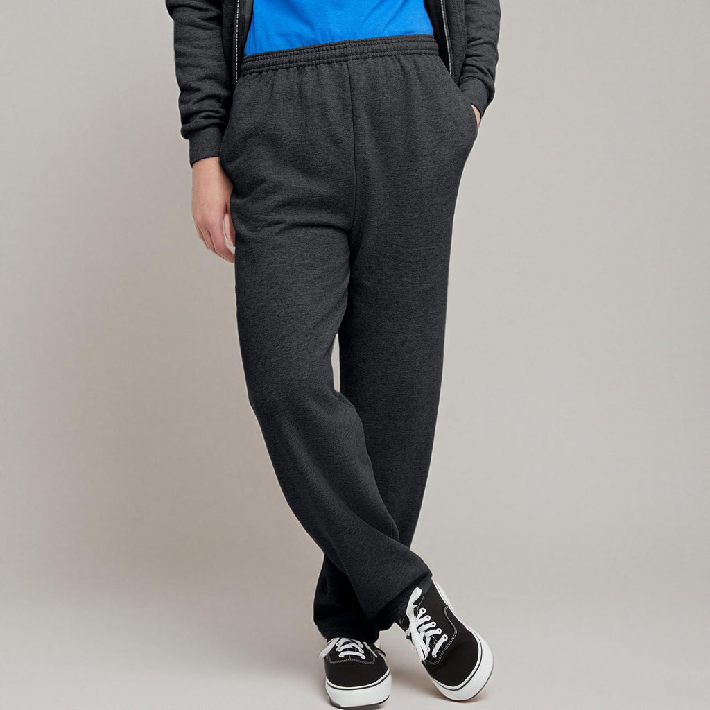 Hanes Men’s EcoSmart Open-Hem Fleece Sweatpants