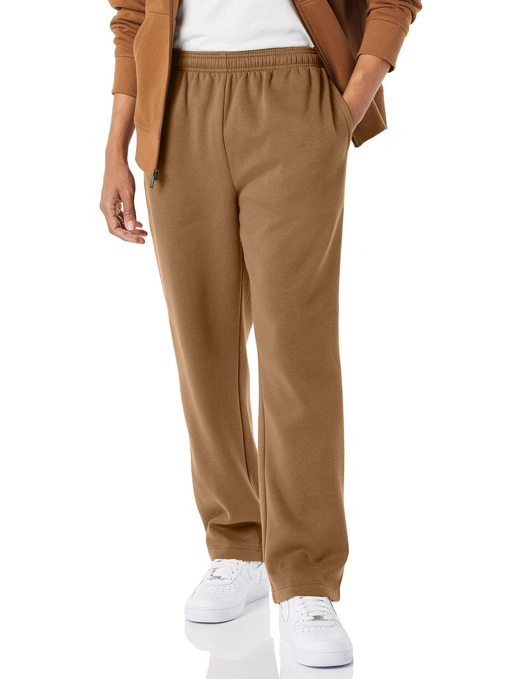 Amazon Essentials Men’s Open-Bottom Fleece Sweatpants