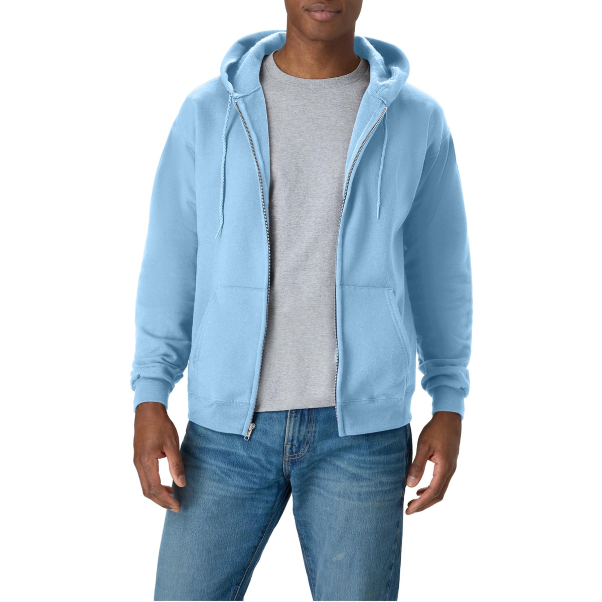 Hanes Men’s EcoSmart Fleece Full-Zip Hoodie