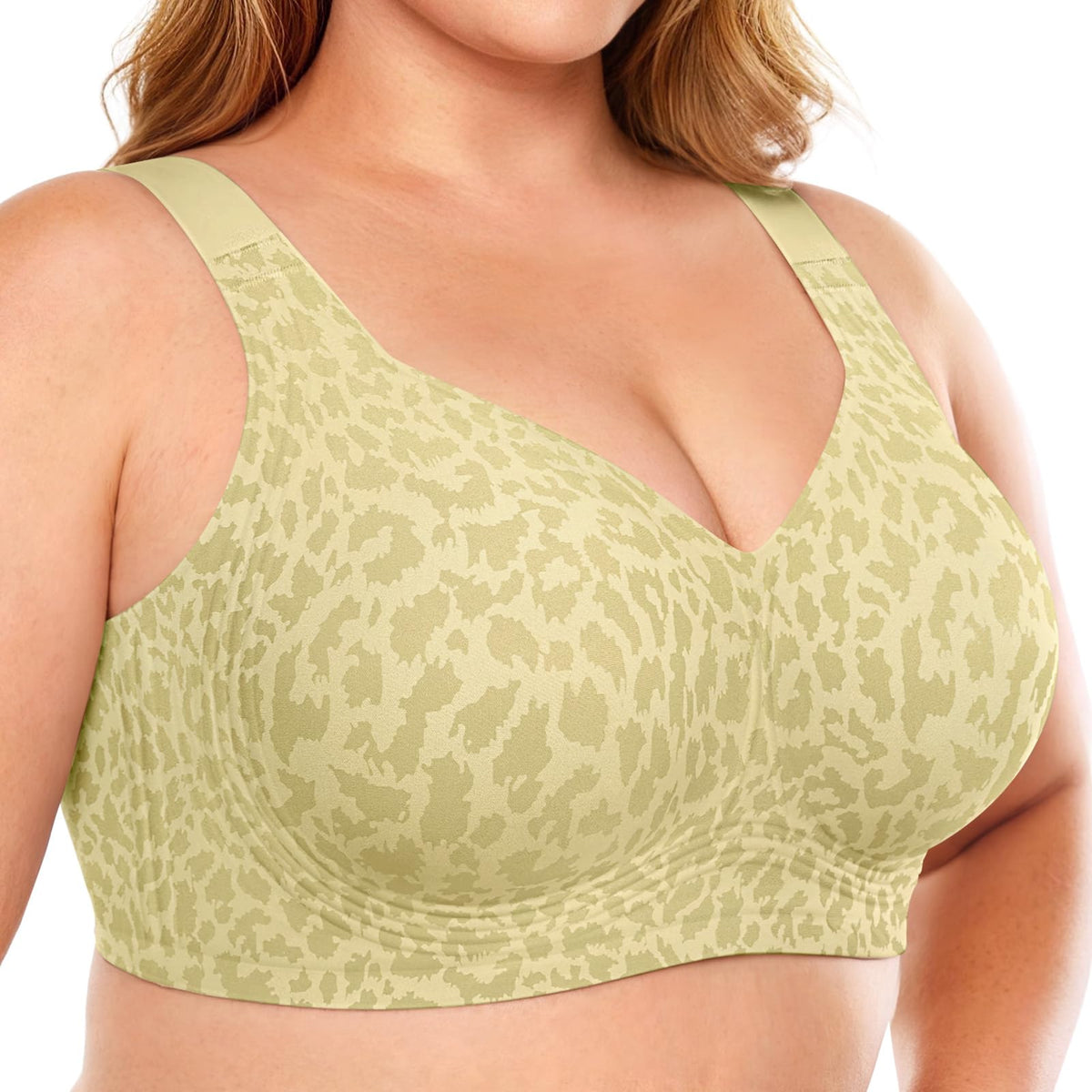 OEAK Women’s Full-Coverage Wireless Convertible Jelly Bra